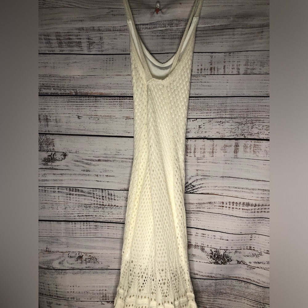 Elegant Cream Lace Dress NWOT size Large - Picture 11 of 16